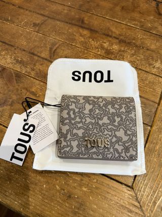Monedero Tous Beige/Gris