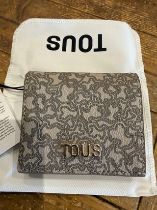 Monedero Tous Beige/Gris