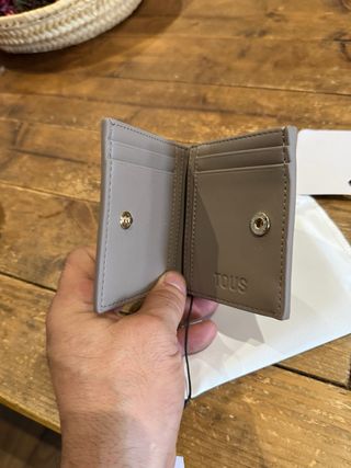 Monedero Tous Beige/Gris