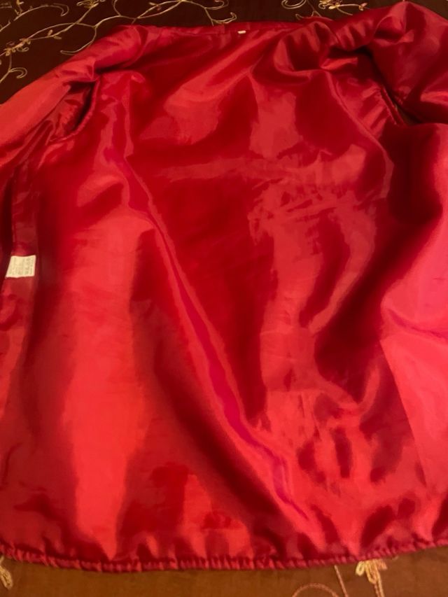 Gilet imbottito bordeaux 