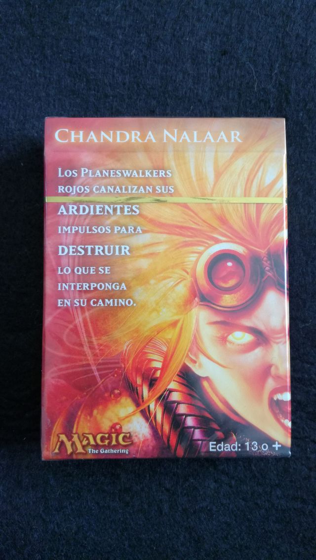Mazo Magic Chandra Nalaar 2014 Rojo MTG 2014 nuevo