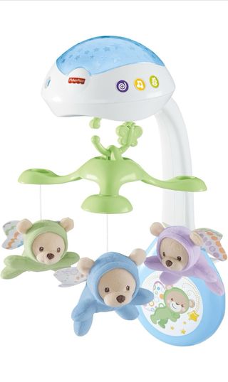 Móvil Cuna Fisher-Price Proyector Ositos