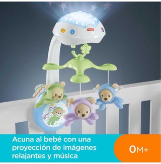 Móvil Cuna Fisher-Price Proyector Ositos
