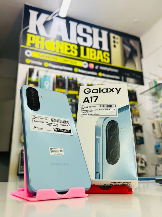 Samsung Galaxy A17 128GB Azul Nuevo