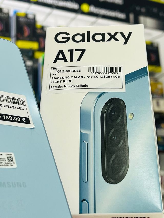 Samsung Galaxy A17 128GB Azul Nuevo