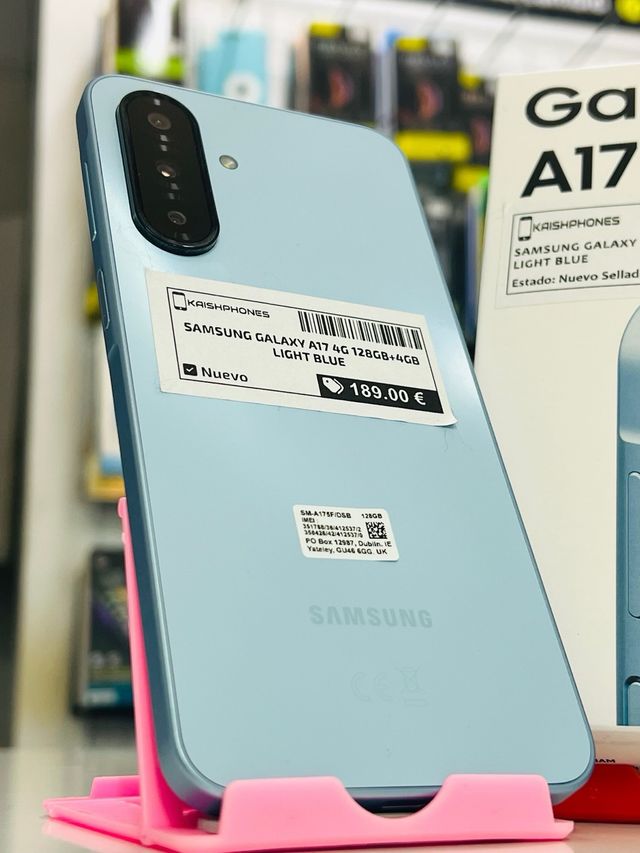 Samsung Galaxy A17 128GB Azul Nuevo