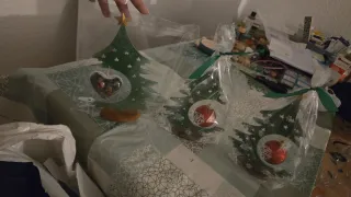 Arbolitos Navidad con Bola o Corazón
