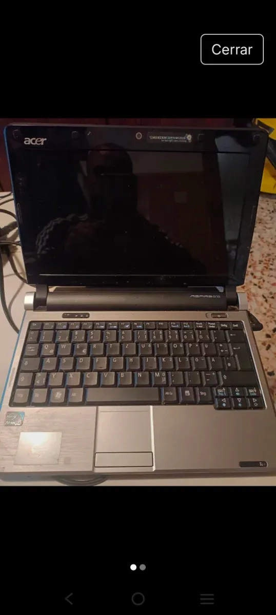 Acer Aspire sin disco duro