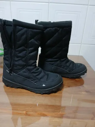 Botas de nieve Quechua negras