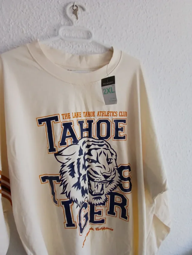 Camiseta manga larga Primark Talla 2XL