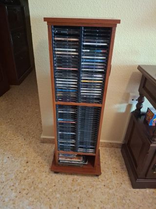 Mueble CD Madera/color nogal
