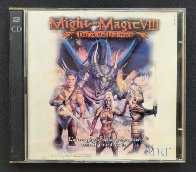 Might and Magic VIII 8 PC CD
