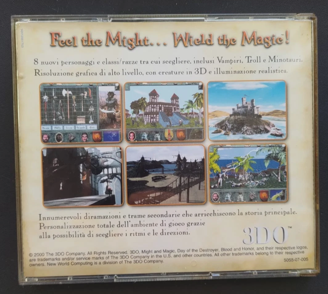 Might and Magic VIII 8 PC CD