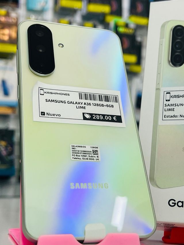 Samsung Galaxy A36 5G 128GB Verde Nuevo