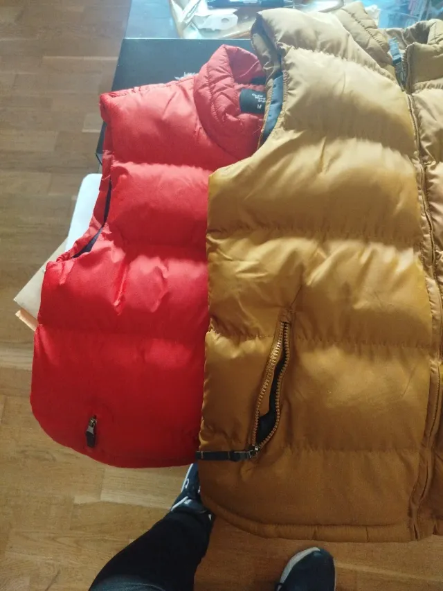 2 Chalecos Acolchados Talla M