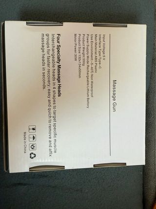 Pistola Masaje Muscular Silenciosa