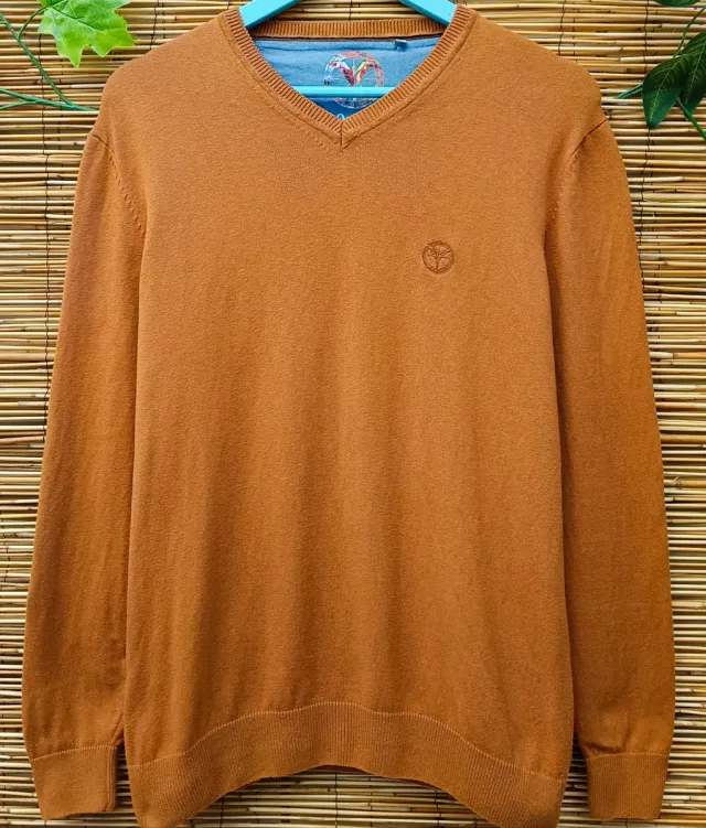 Jersey Carlo Colucci Cuello Pico Talla M