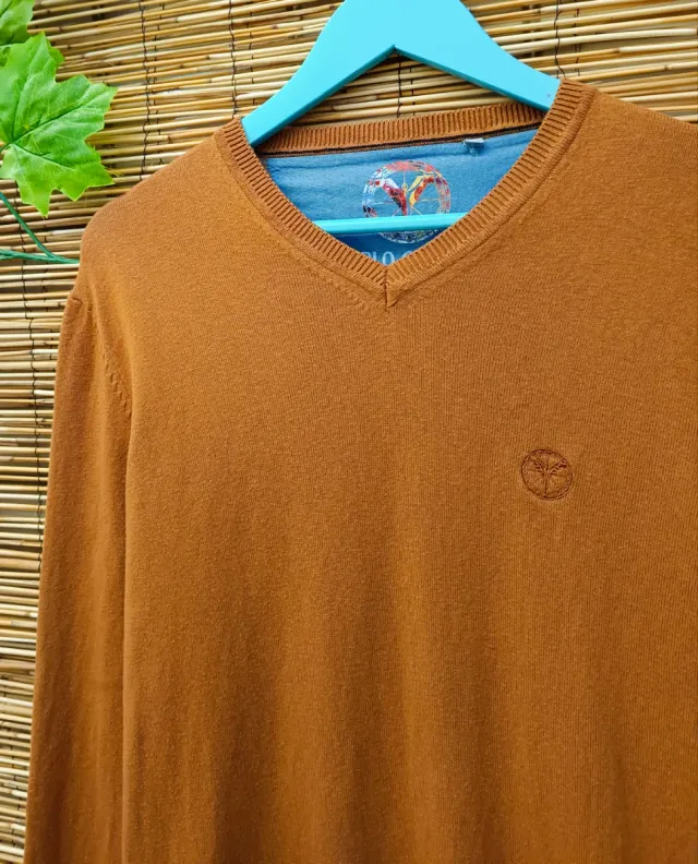 Jersey Carlo Colucci Cuello Pico Talla M