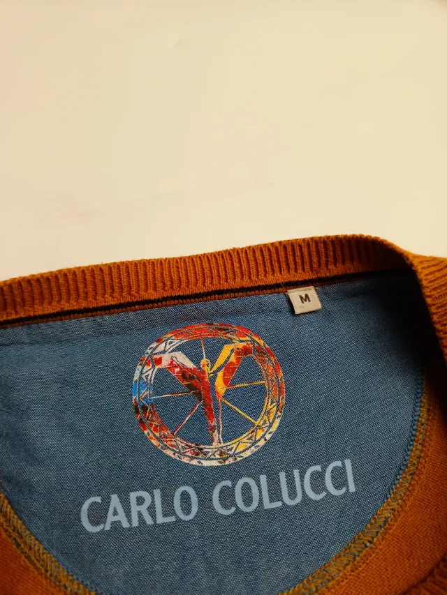Jersey Carlo Colucci Cuello Pico Talla M