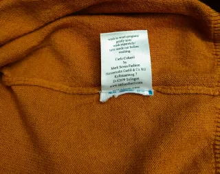 Jersey Carlo Colucci Cuello Pico Talla M