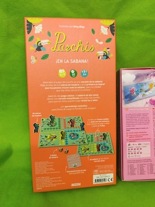 Juegos de mesa infantiles Parchís y Unicornio