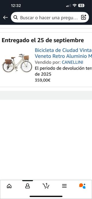 Bicicleta Urbana Vintage Crema