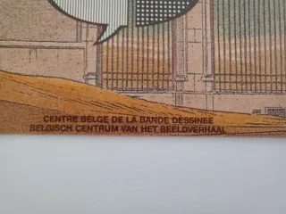 Sellos Bélgica 1991 Cómic