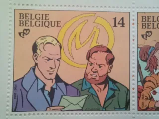 Sellos Bélgica 1991 Cómic