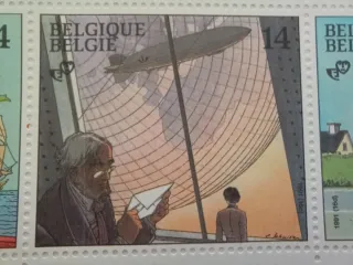 Sellos Bélgica 1991 Cómic