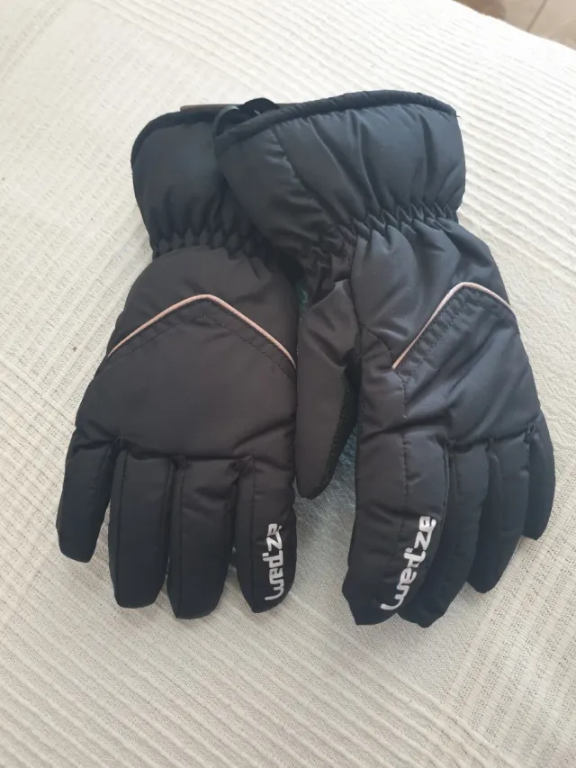 Guantes de nieve Wedze negros 