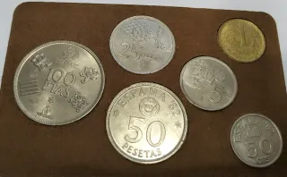 Colección monedas Mundial Fútbol 1982 Juan Carlos