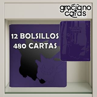 Album UP Gengar 480 cartas | Cartas Pokemon