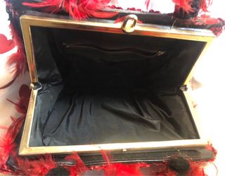 Bolso M@Ansorena Upcycling Rojo y Plateado