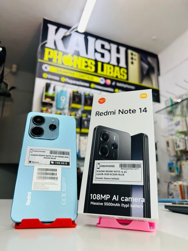 Xiaomi Redmi Note 14 256GB Azul