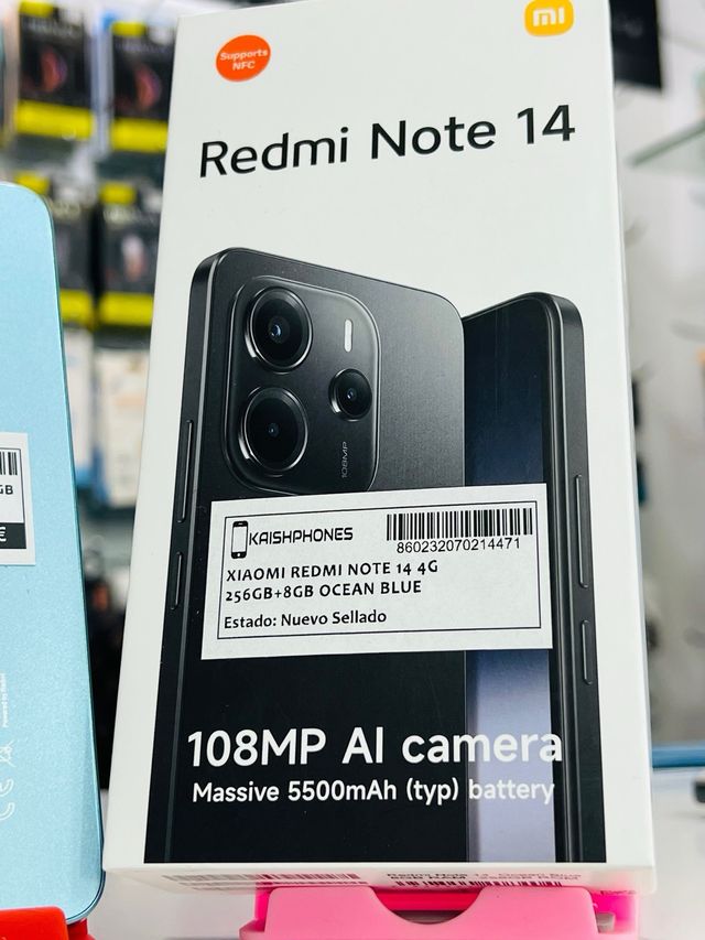 Xiaomi Redmi Note 14 256GB Azul
