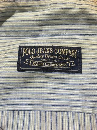 Camicia Polo Ralph Lauren a righe azzurre