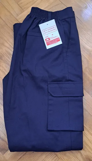 Pantalón de trabajo azul talla M