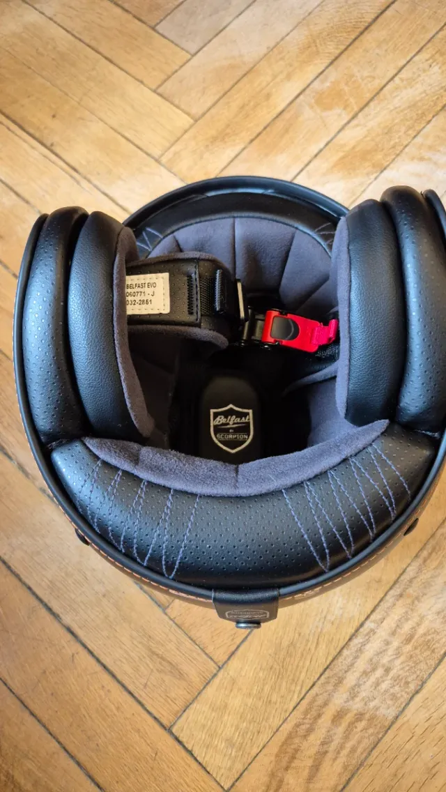 Casco Moto Negro Mate