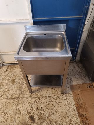 Fregadero industrial acero inoxidable