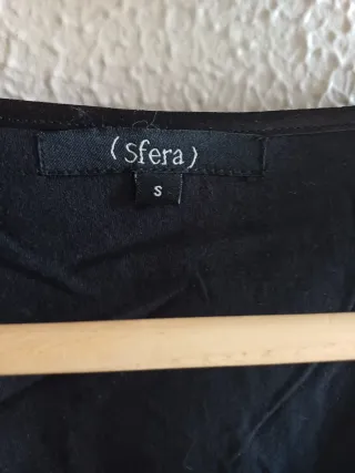 Top lentejuelas Sfera Talla S