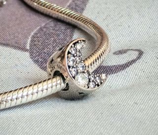 Colgante y charm Luna y Estrella