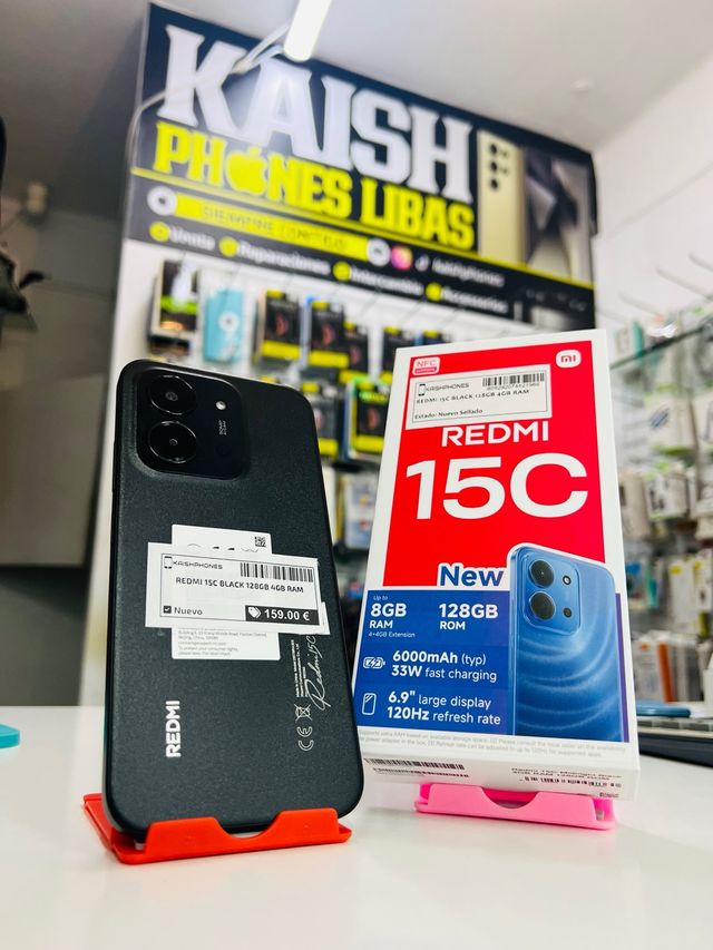Xiaomi Redmi 15C 128GB Negro