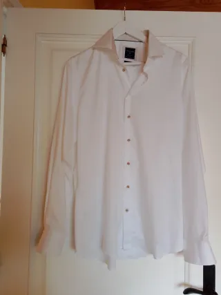 Camisa Profuomo Blanca Talla 41