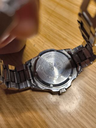 Reloj Casio Edifice Plata y Blanco