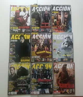 9 números revista Acción