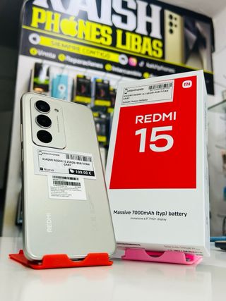 Xiaomi Redmi 15 256GB Gris