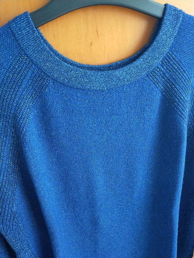 Jersey azul brillante