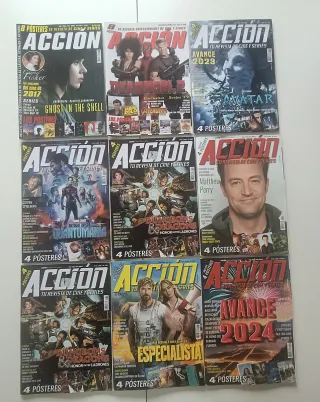 9 números revista Acción