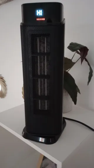 Calefactor potente 1800W eco con mando a distancia