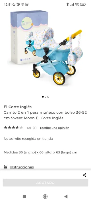 Carrito Muñecas Sweet Moon